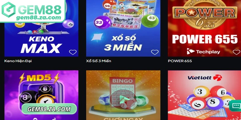 Mẹo chơi xổ số GEM88 quay đâu trúng đó